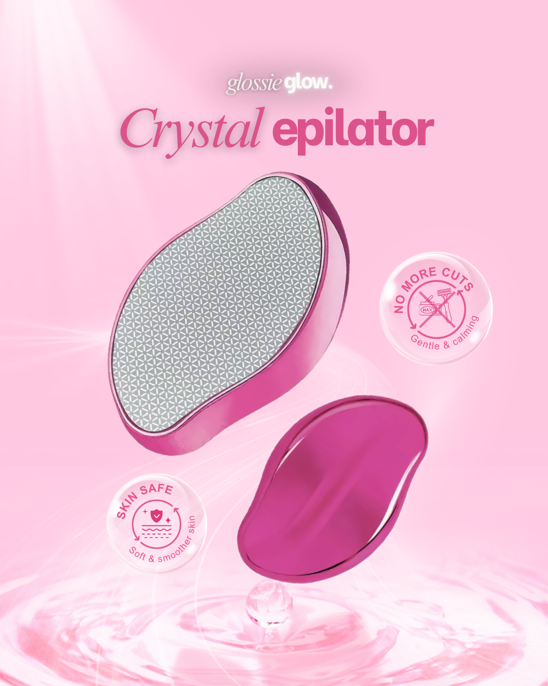 Glossie Glow Crystal Epilator